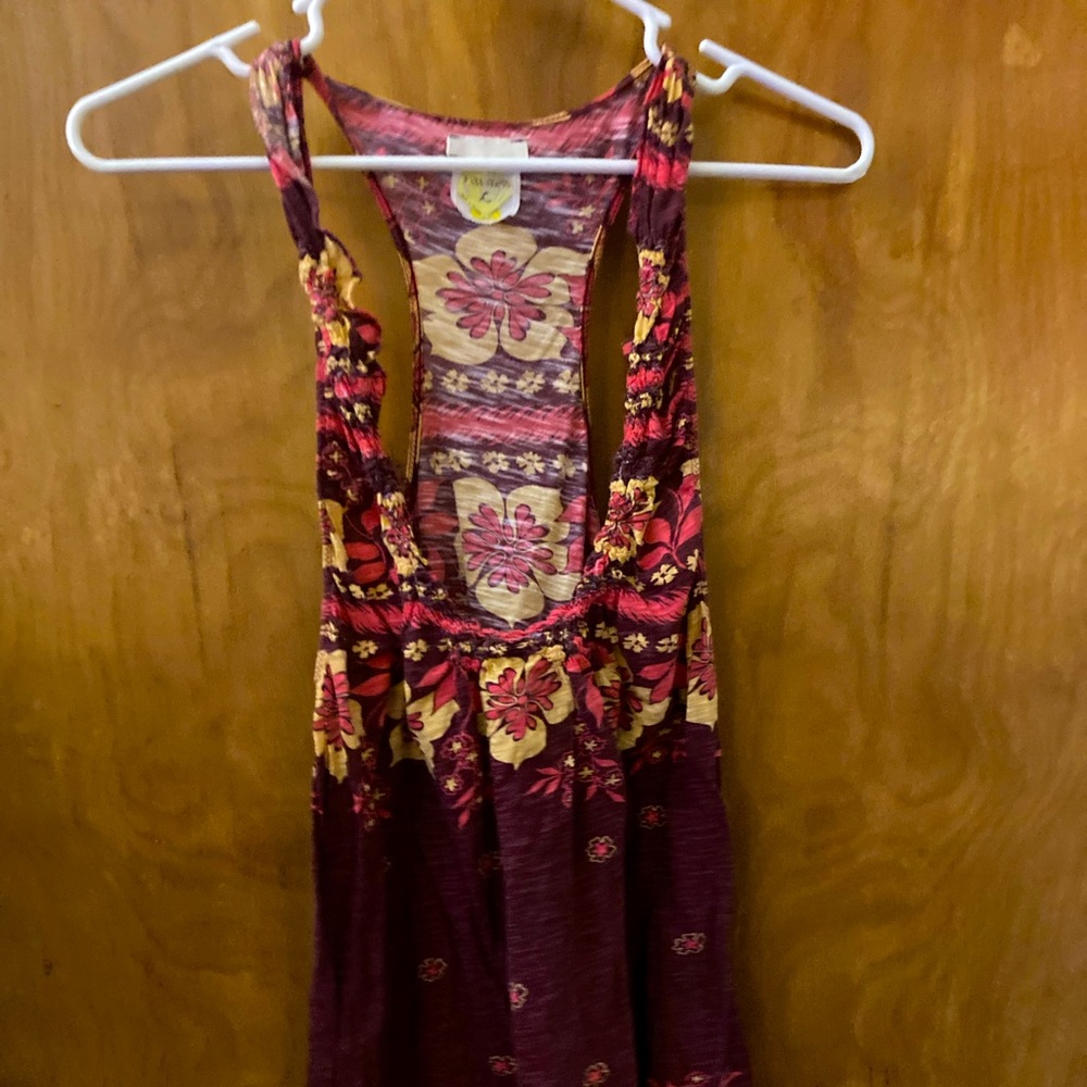 Free people tank top size lrg